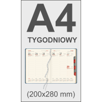 A4 tygodniowy