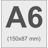 A6 (150x87 mm)