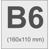 B6 (160x110 mm)